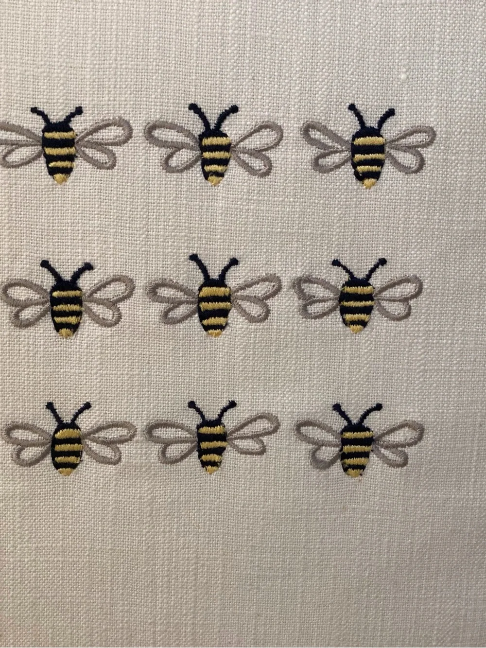 Two Indoor/Outdoor Pillows with Bumble Bees 🐝